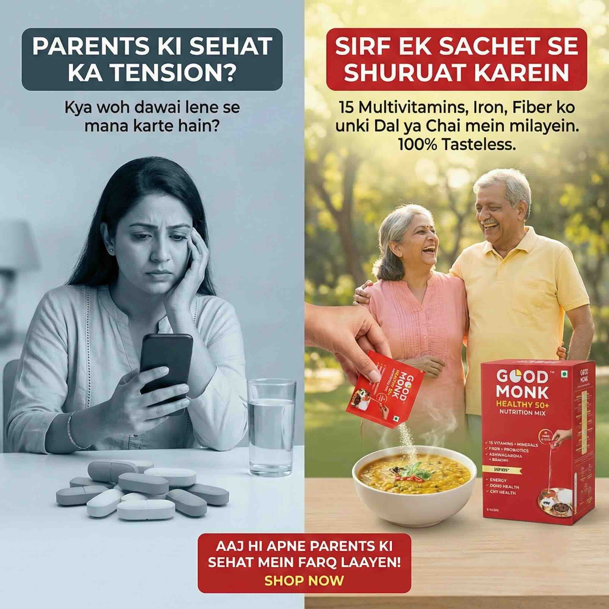 Good Monk Nutrition Ad