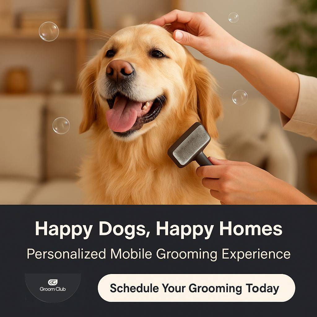 Happy Dogs Grooming Ad